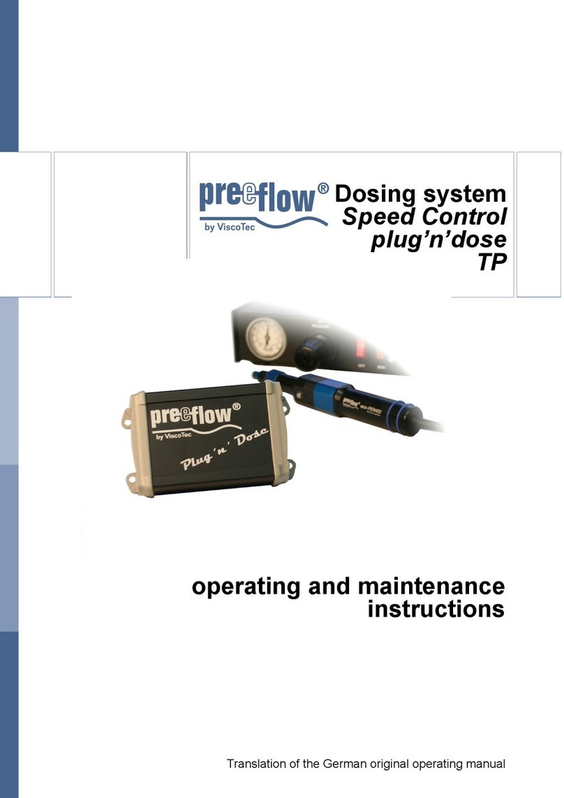 ViscoTec PreeFlow plug'n'dose TP Manual