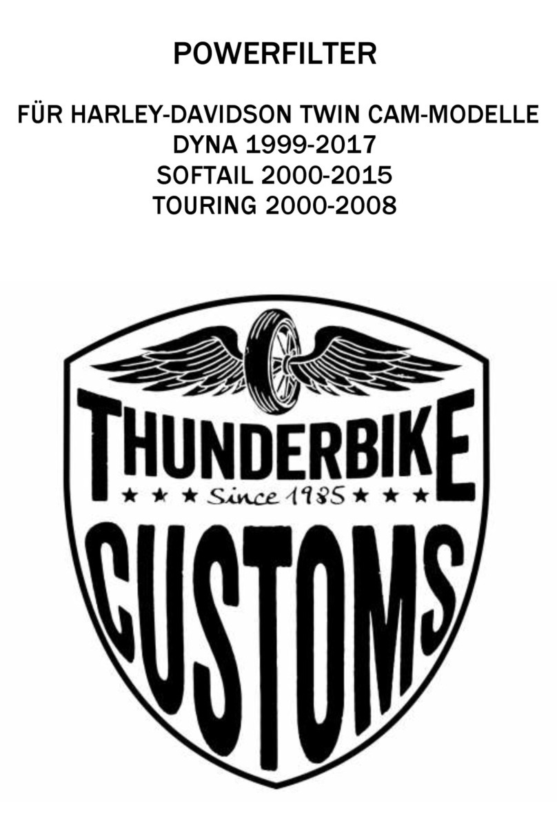 Thunderbike 96-72-103 User manual