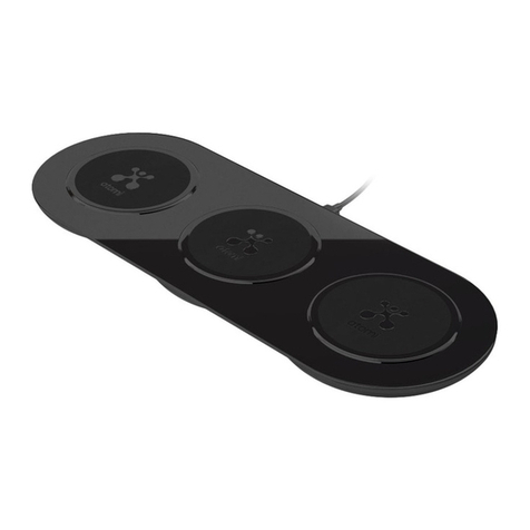 ATOMI Power Pad Qi Operating and safety instructions