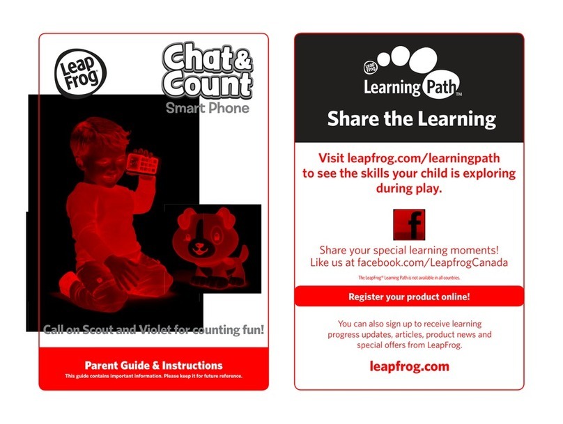 LeapFrog Chat & Count User manual LeapFrog Chat & Count User manual