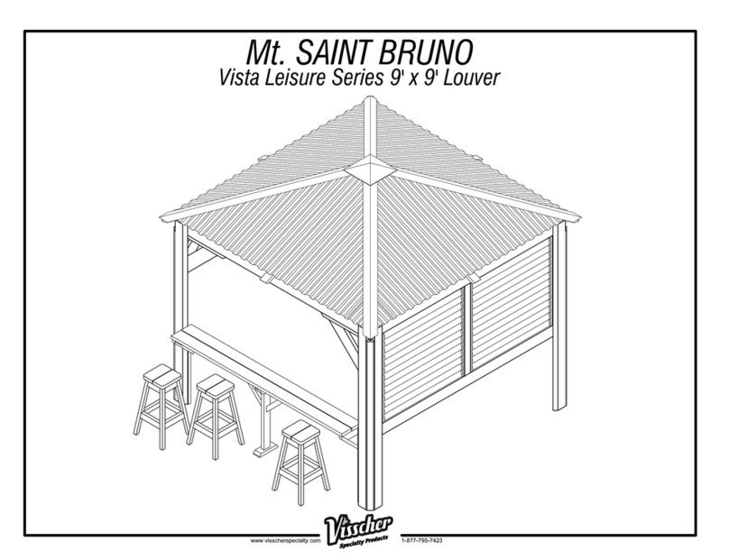 VISSCHER Vista Leisure Series User manual