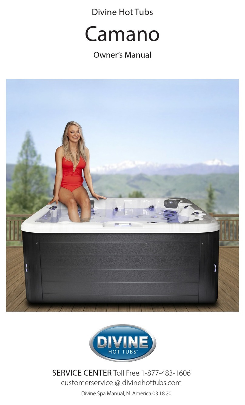 Divine Hot Tubs Camano owner's manual Divine Hot Tubs Camano owner's manual