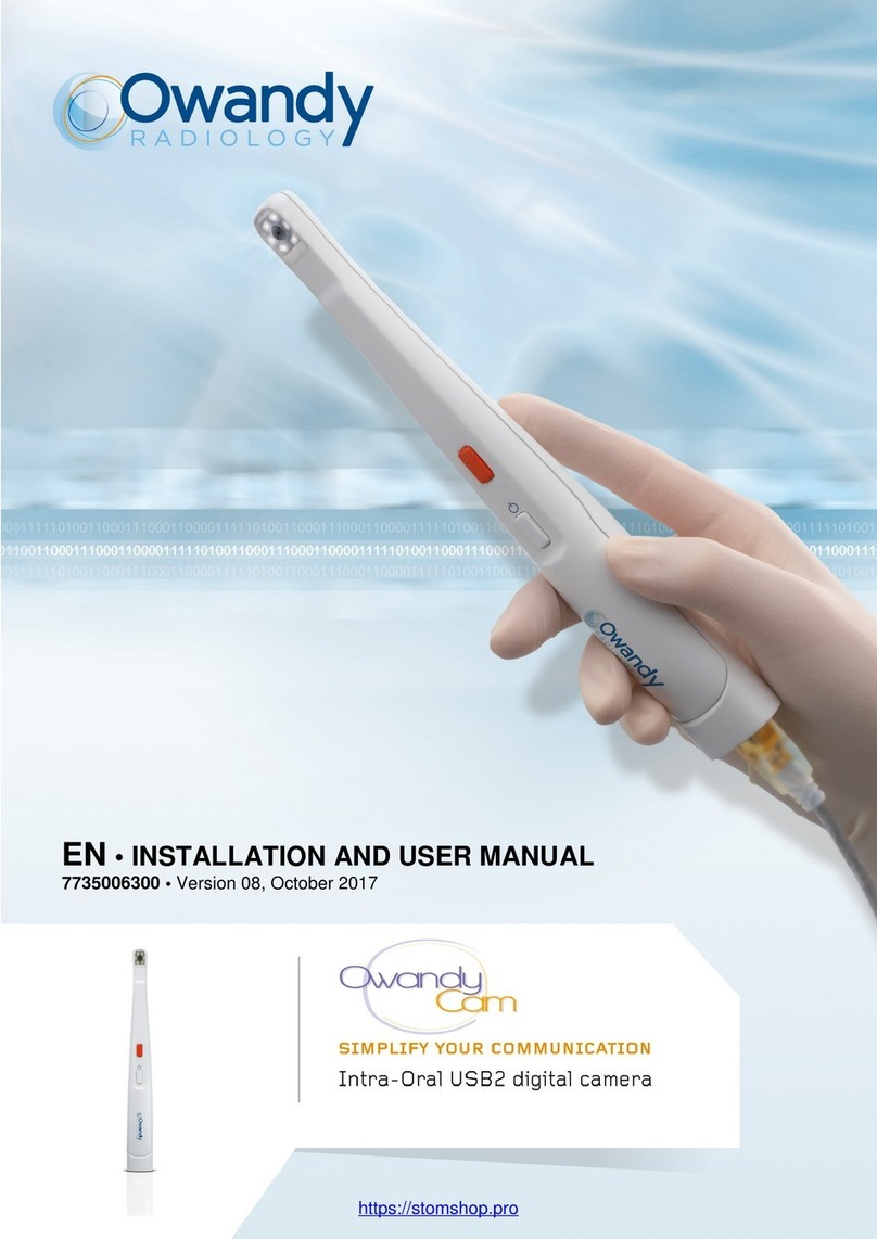 Owandy Radiology OwandyCam User manual