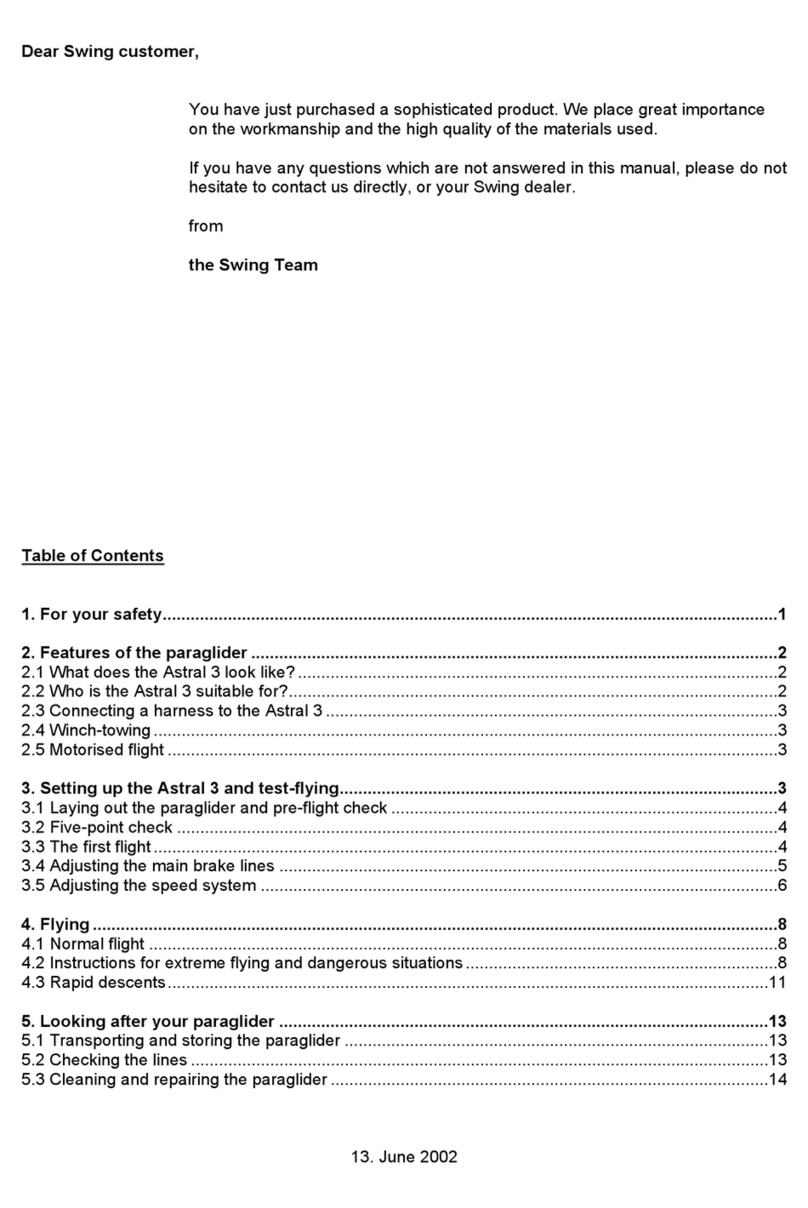 Swing Astral 3 User manual