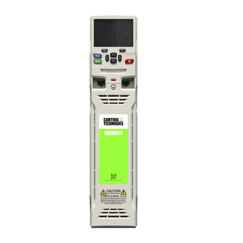 Control Techniques Unidrive M700 Assembly instructions
