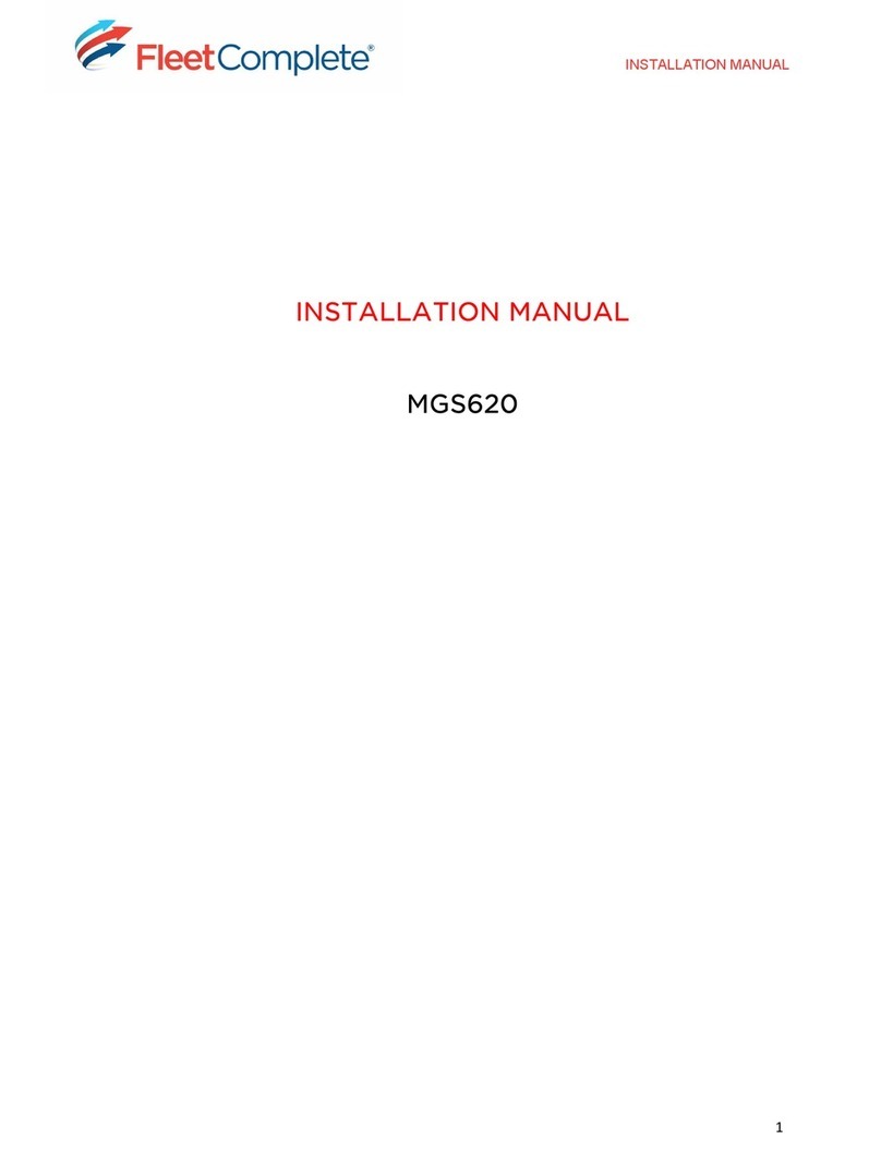 Fleet Complete MGS620 installation manual