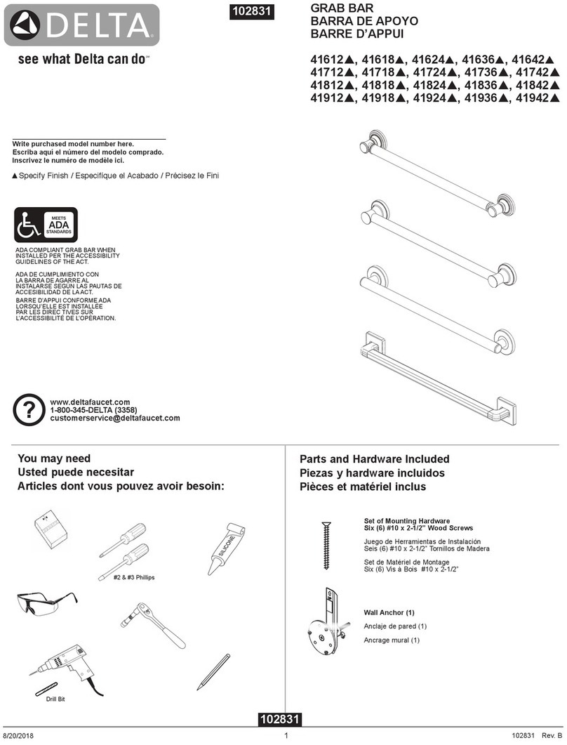 Delta 41612 User manual