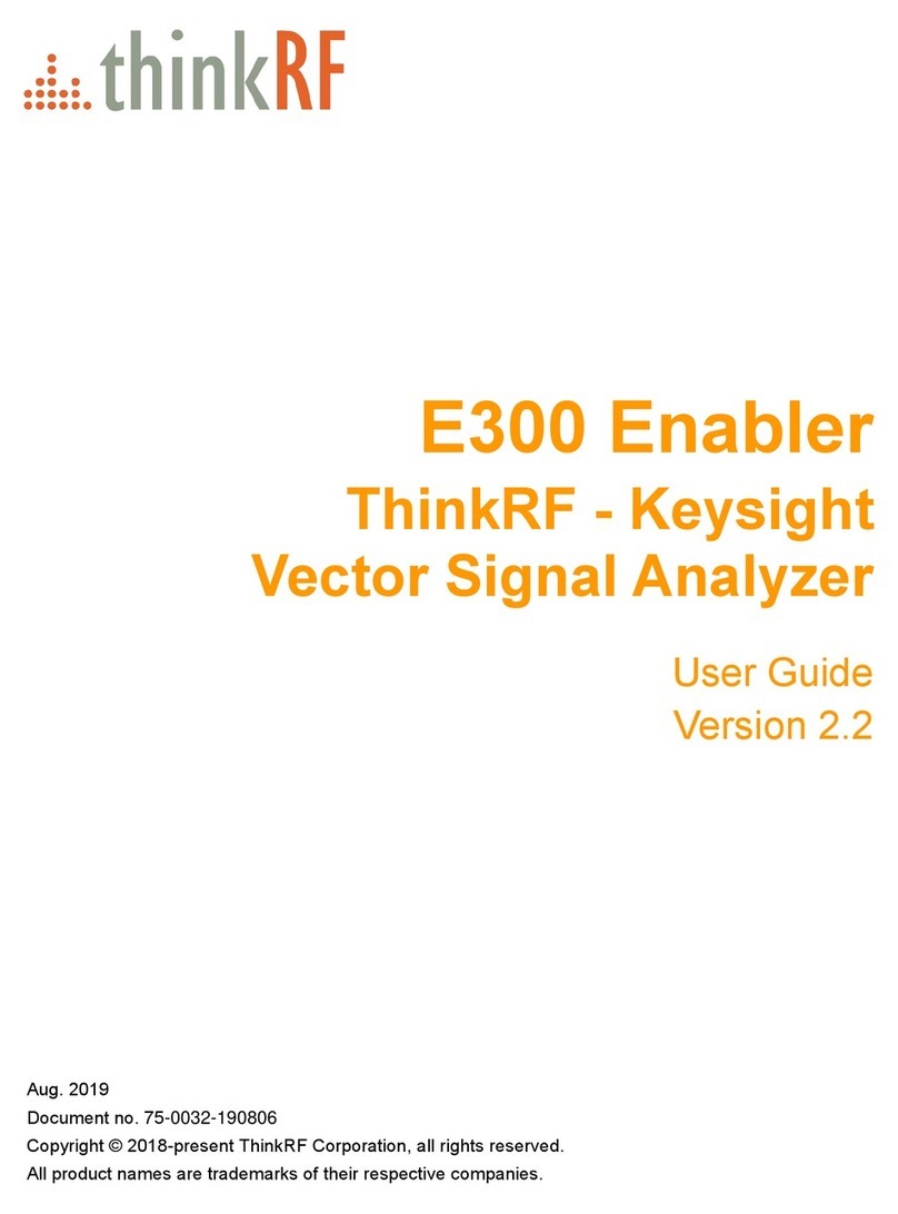 ThinkRF E300 user guide