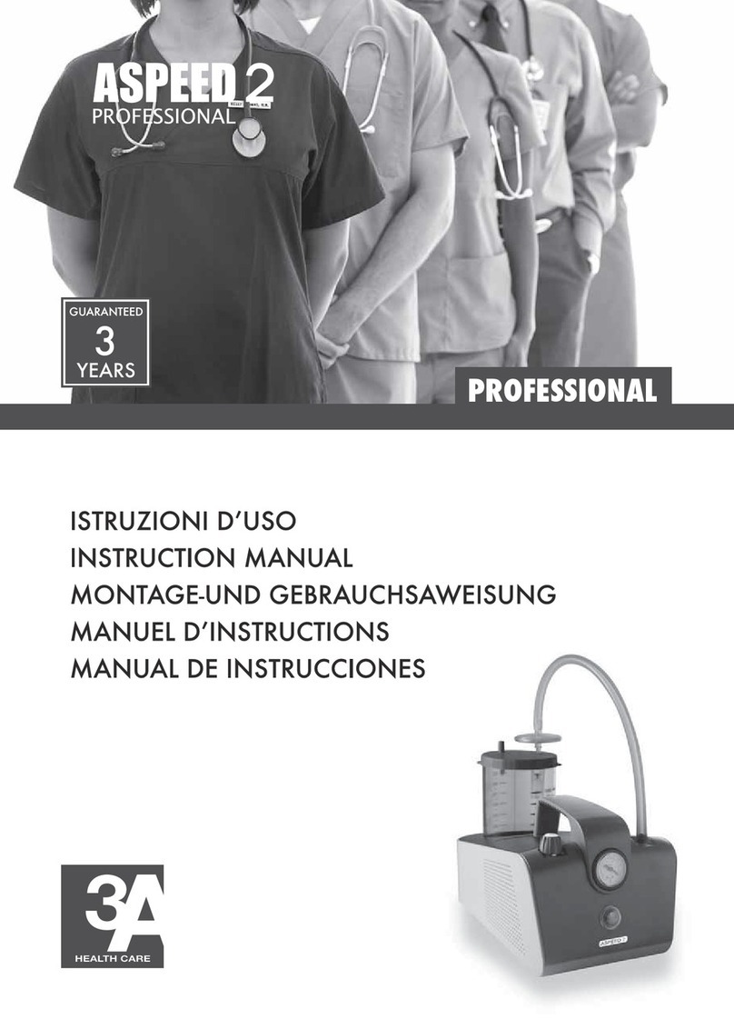 3A HEALTH CARE ASPEED 2 PROFESSIONAL instruction manual