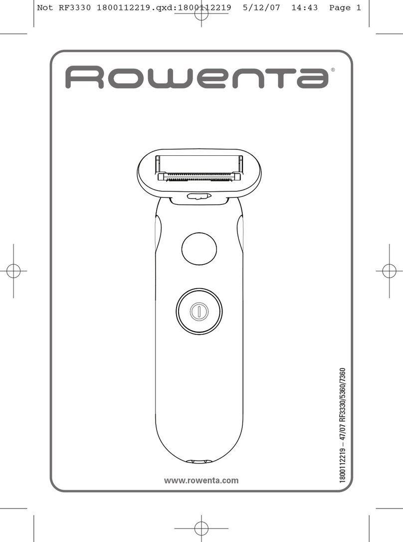 Rowenta RF3330 User manual