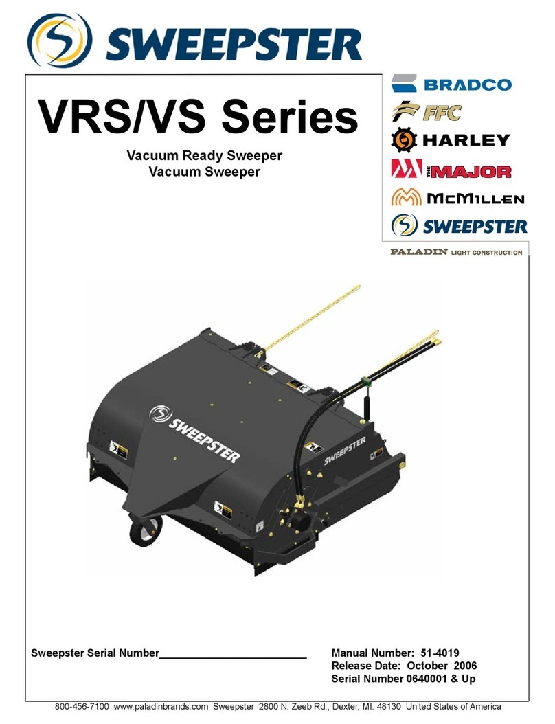Sweepster VRS Series manual