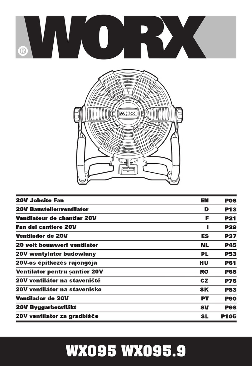 Worx WX095 Original instructions