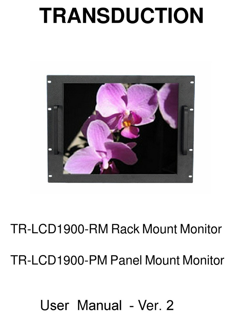 Transduction TR-LCD1900-RM User manual