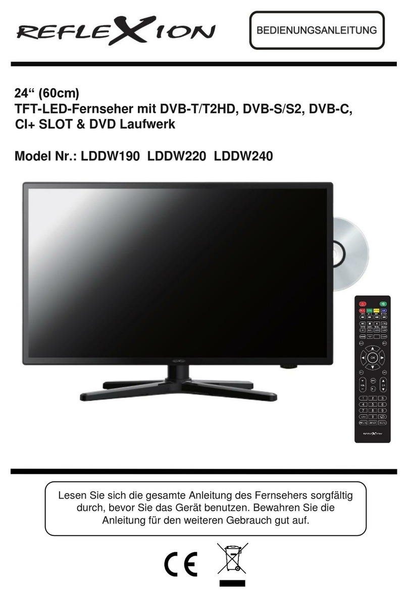 Reflexion LDDW190 User manual