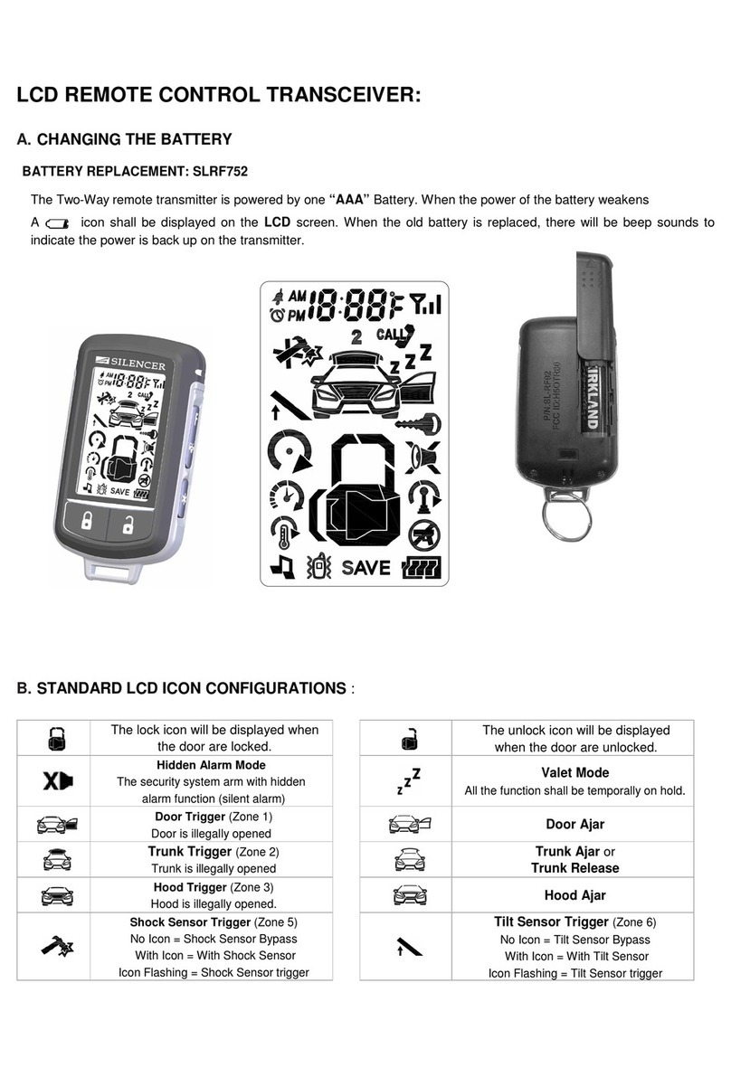 Silencer SL-RF02 User manual