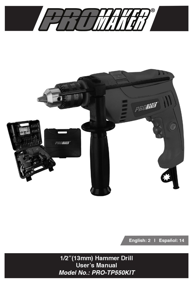 Promaker PRO-TP550KIT User manual