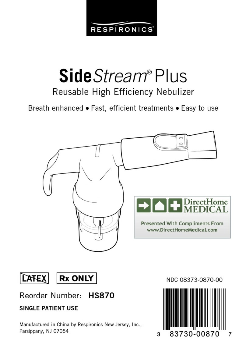 Respironics SideStream Plus instructions