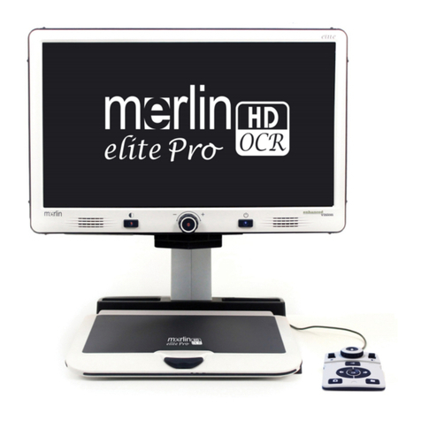 Vispero Enhanced Vision Merlin Elite Pro HD OCR user manual
