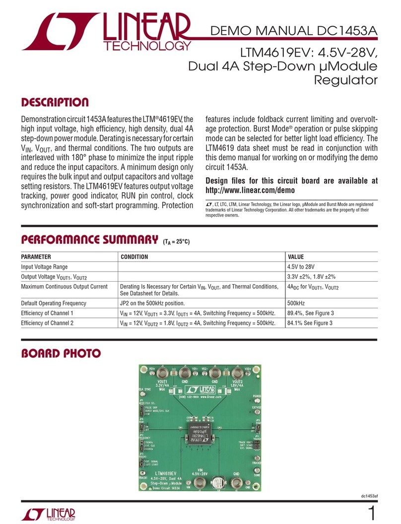 Linear Technology DC1453A Demo Manual