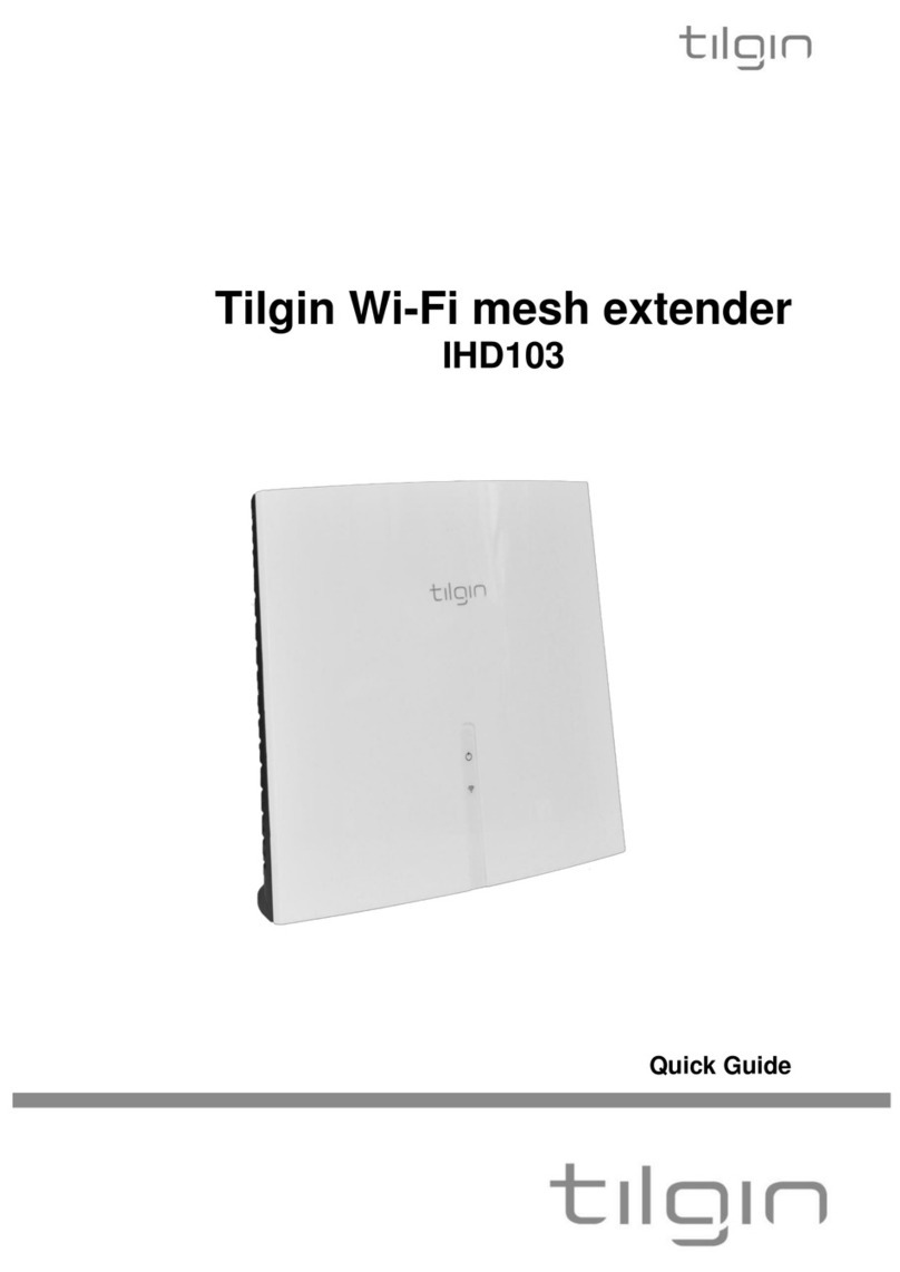 tilgin IHD103 quick guide