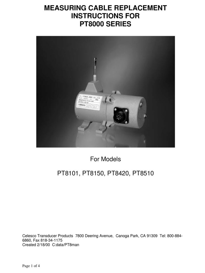 celesco PT8000 Series Guide