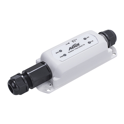 AETEK XE22-110-TX Quick installation guide