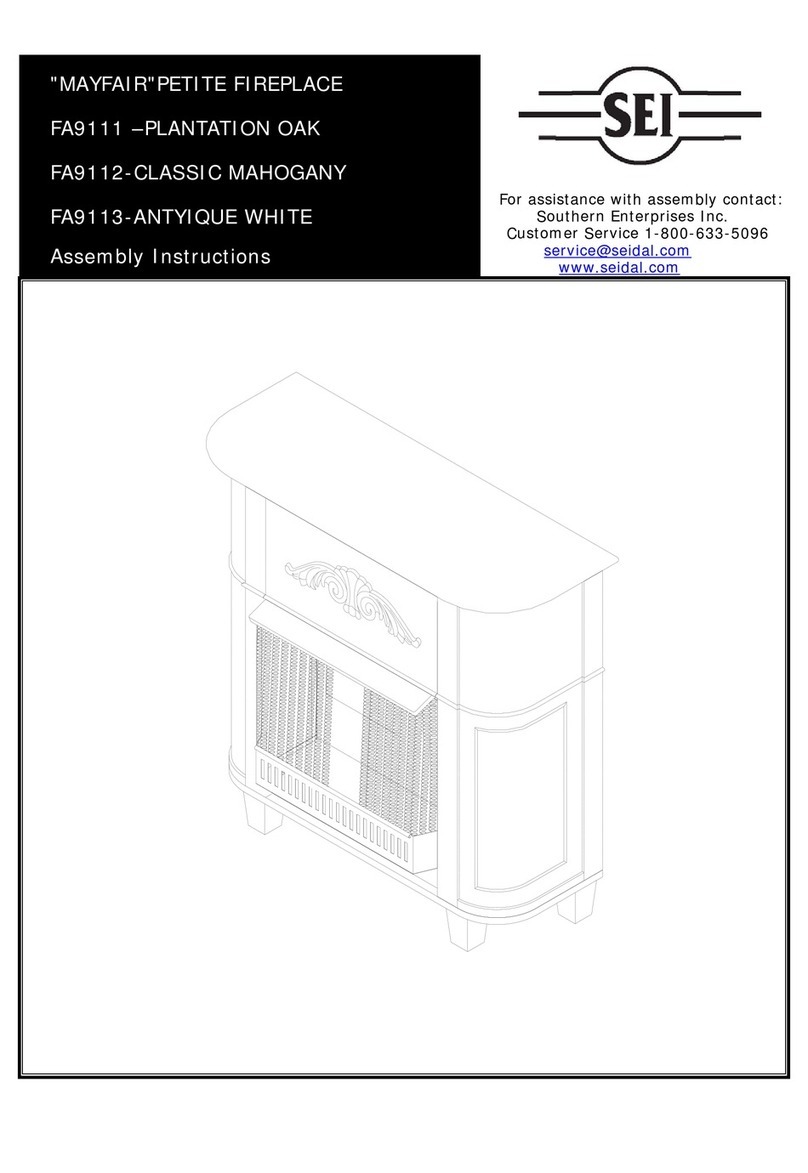 SEI MAYFAIR FA9111 Assembly instructions SEI MAYFAIR FA9111 Assembly instructions