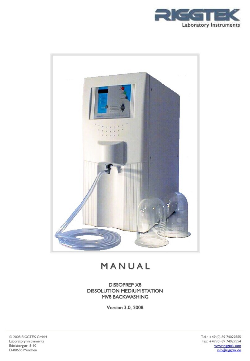 RIGGTEK DissoPrep X8 manual RIGGTEK DissoPrep X8 manual