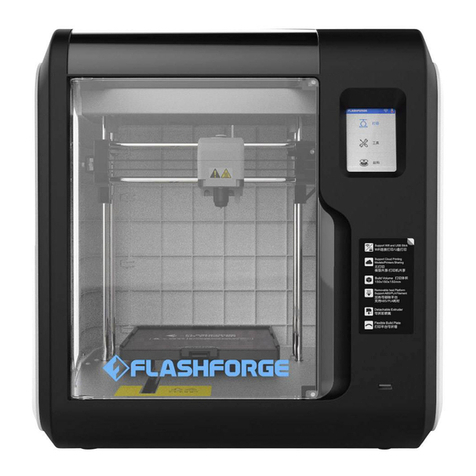 Flashforge ADVENTURER 3 User manual