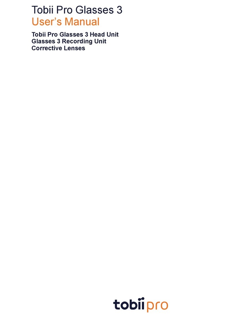 Tobii Pro Glasses 3 user manual
