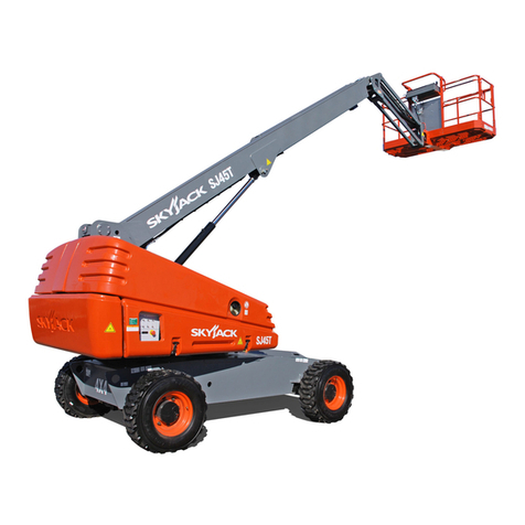 Skyjack Telescopic Boom SJ 40T User manual