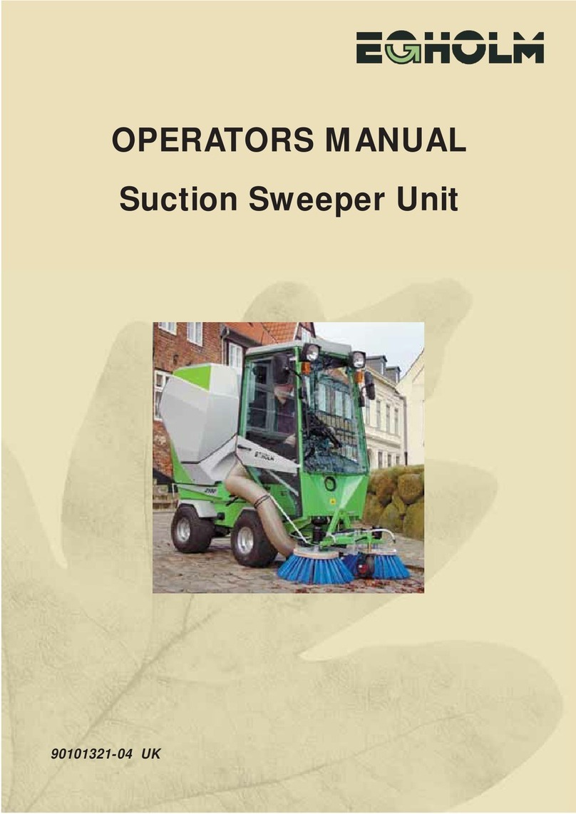 Egholm 2100 Operator's manual