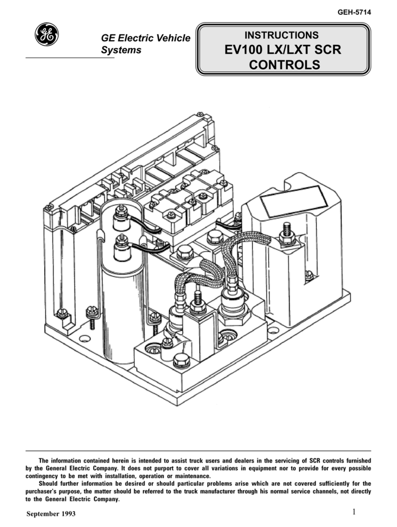 GE EV100 LX User manual