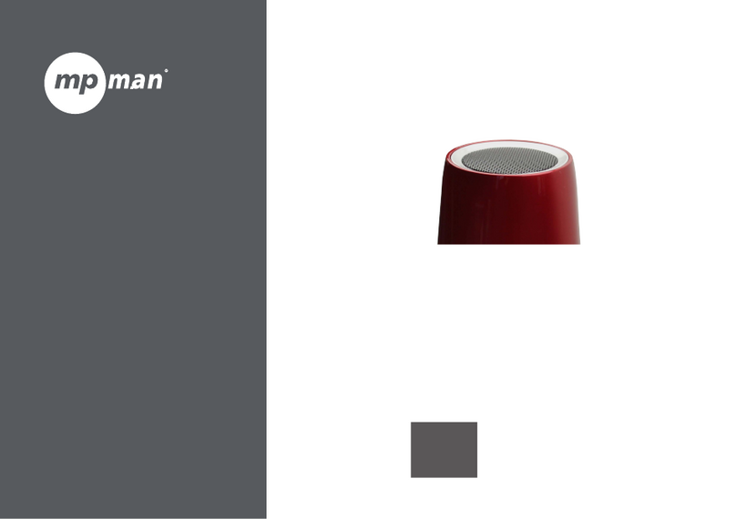 MP-Man BT18cSP User manual