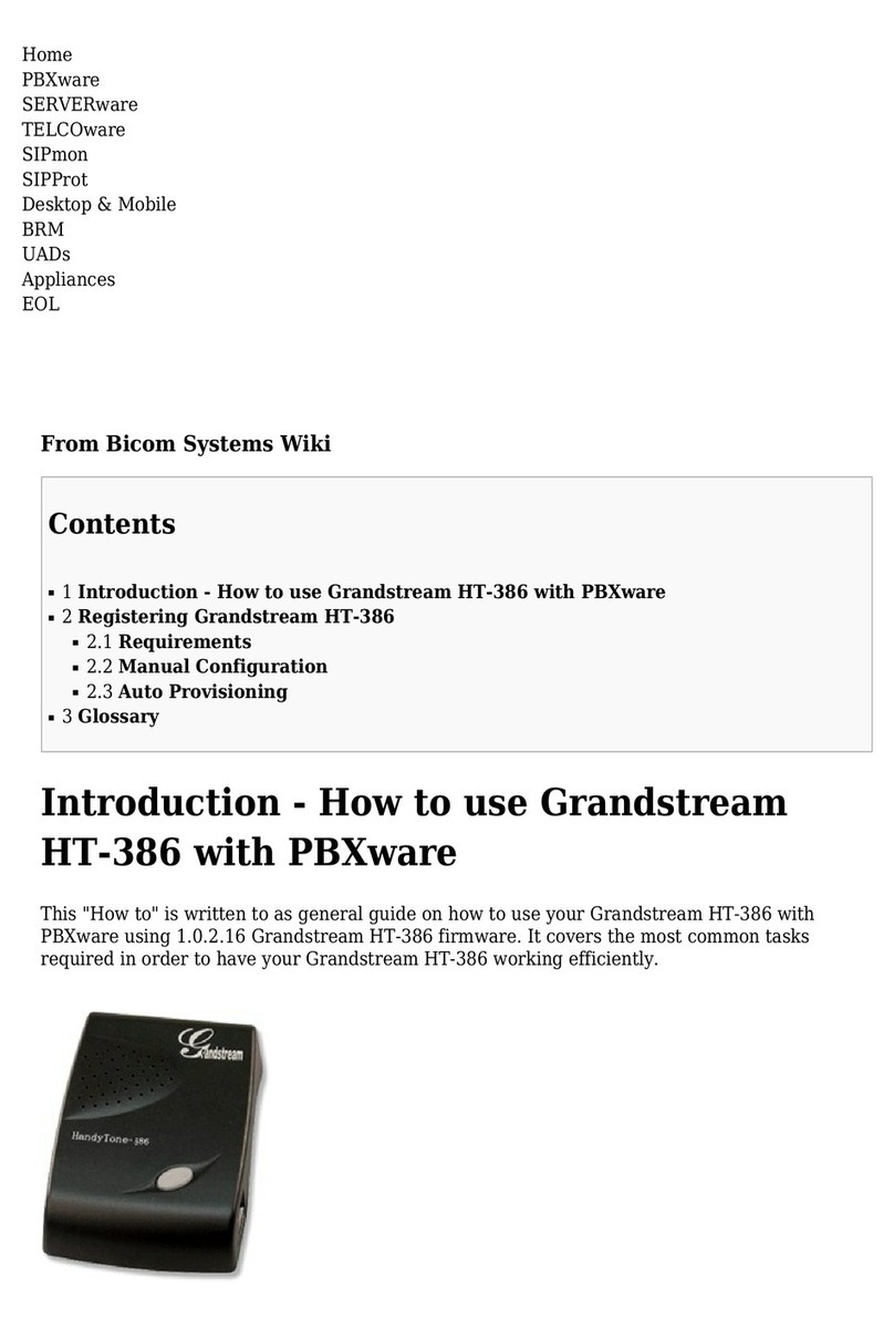 Grandstream Networks HT-386 How to use