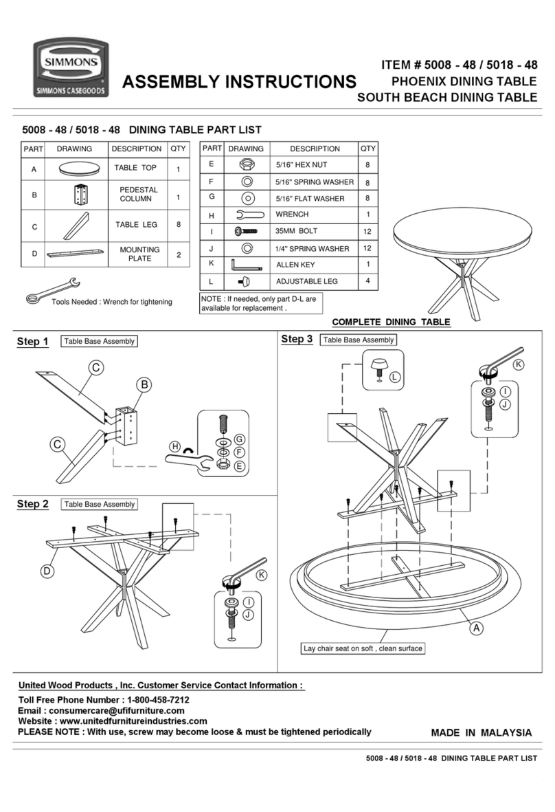 Simmons Phoenix User manual