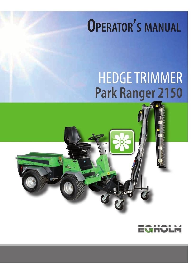 Egholm Park Ranger 2150 Operator's manual