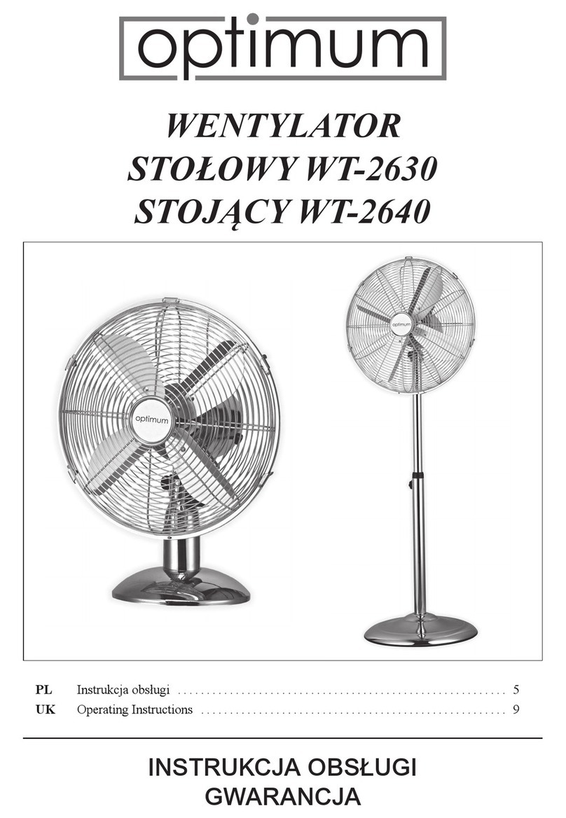 Optimum WT-2630 instruction manual