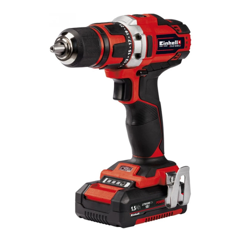EINHELL TE-CD 18/40 Li User manual