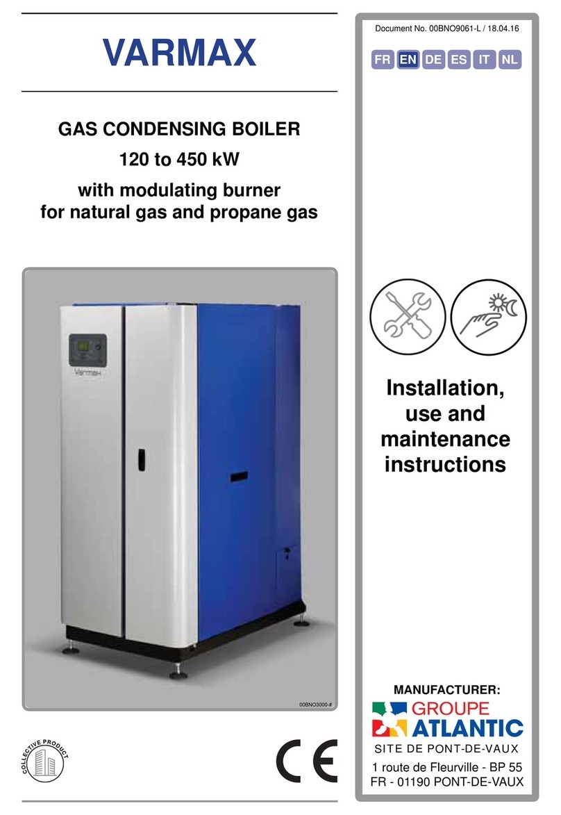 Groupe Atlantic Varmax 120 Quick start guide