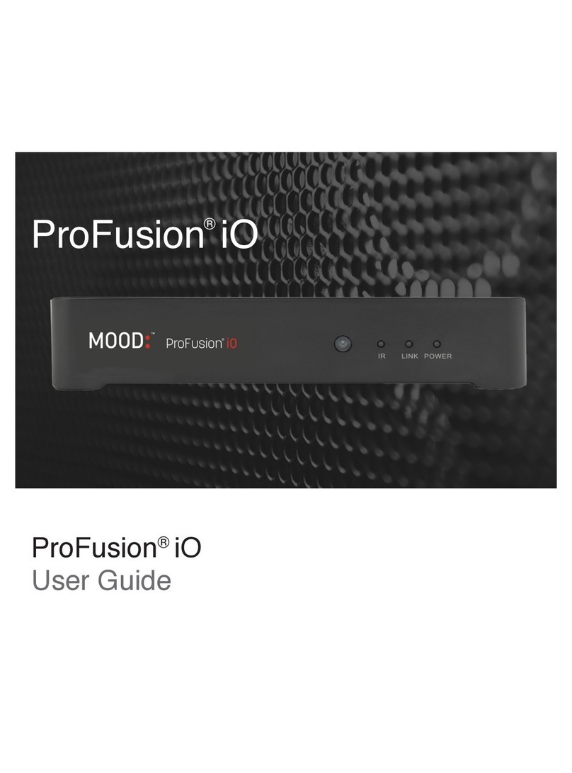 Mood Media ProFusion iO user guide