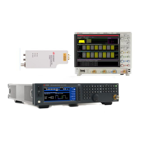 Keysight E8740A-020 Startup guide