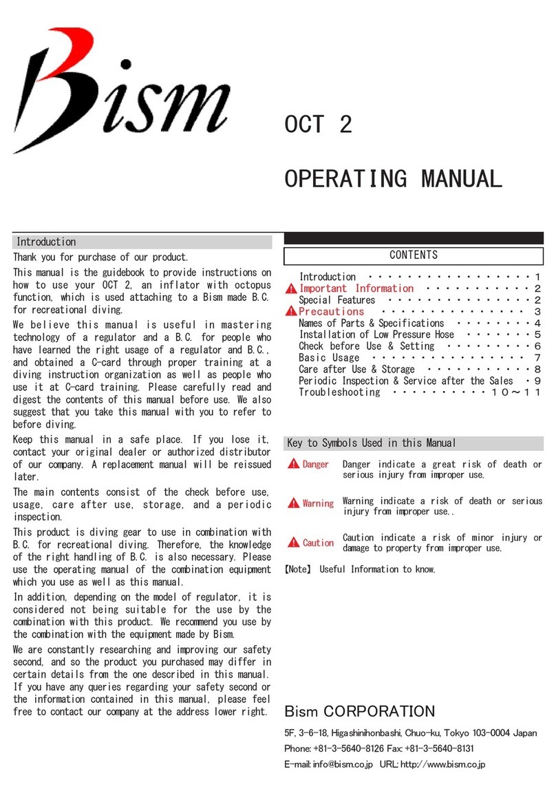 Bism OCT 2 operating manual