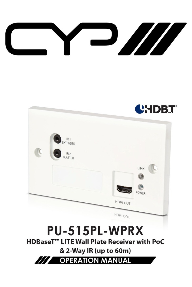 SYP PU-515PL-WPRX User manual