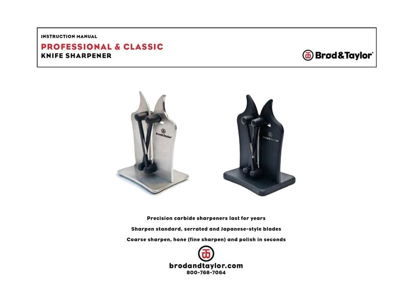 Brod & Taylor Professional KS-500 instruction manual