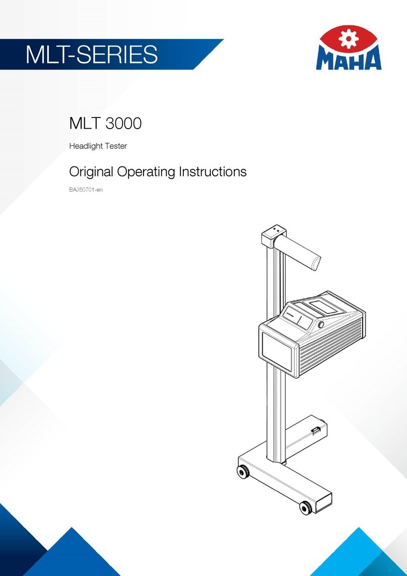 MAHA MLT Series User manual MAHA MLT Series User manual