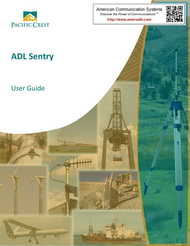 Pacific Crest ADL Sentry user guide