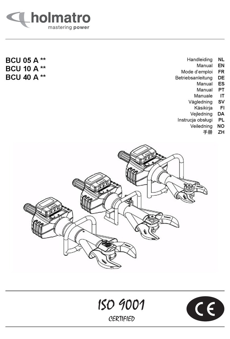 Holmatro BCU 05 A Series manual