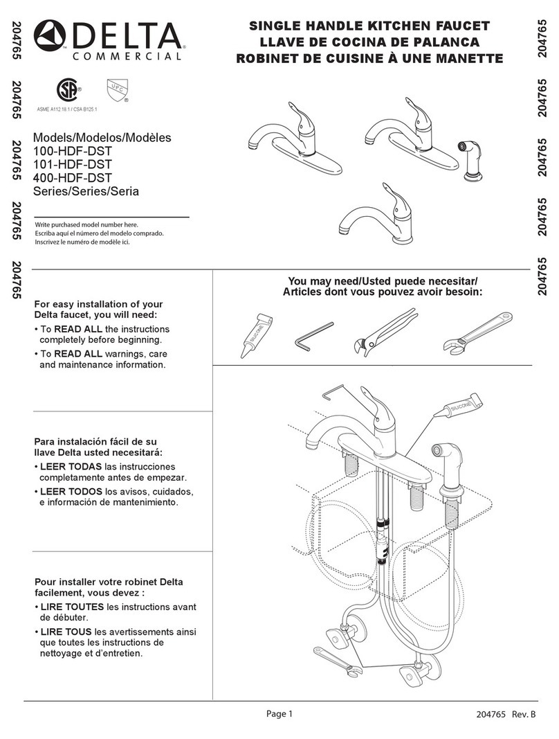 Delta 100 Series User manual