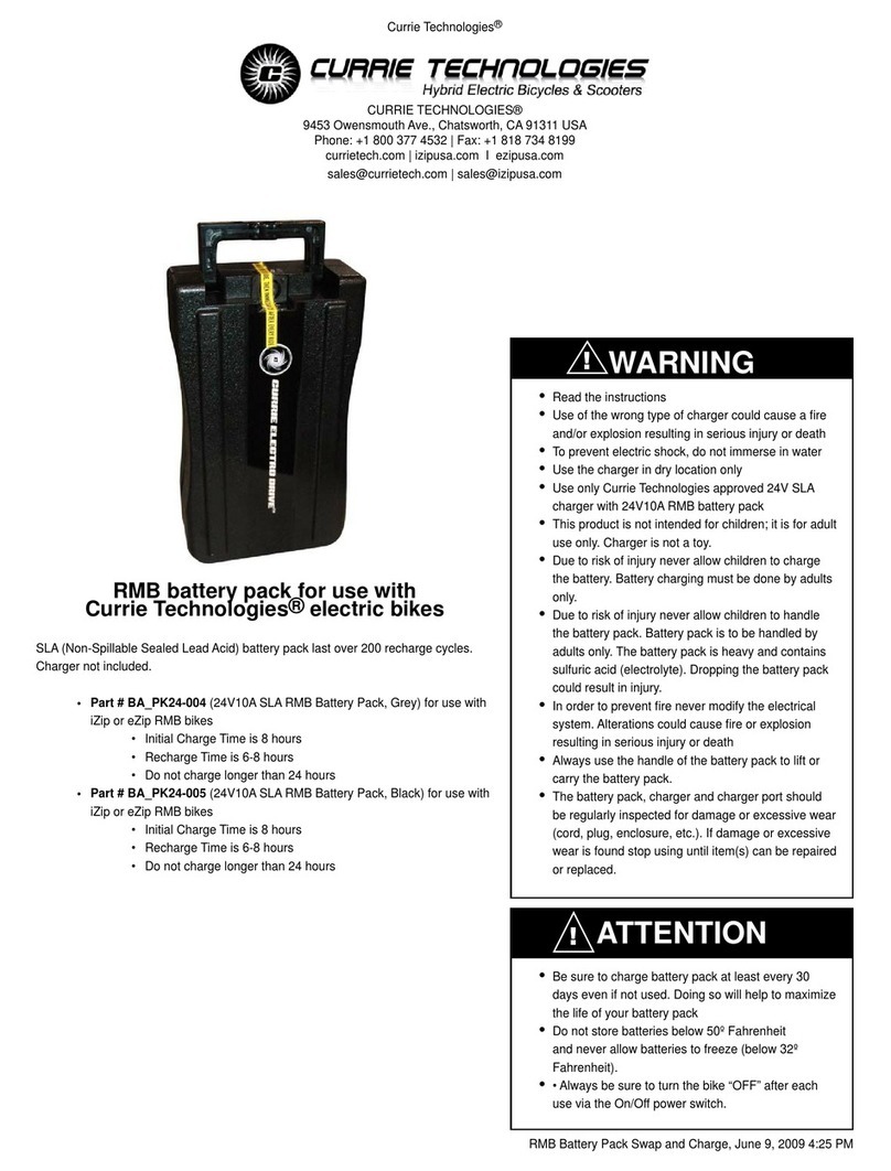 Currie tech BA-PK24-004 manual